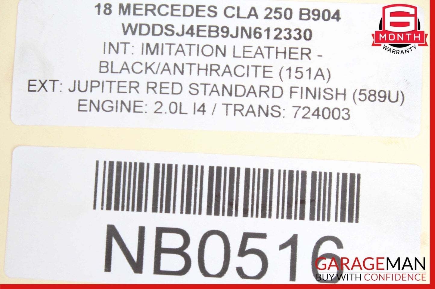 14-20 Mercedes W117 CLA250 Rear Left / Right Side Suspension Lower Control Arm