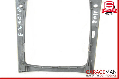 10-13 Mercedes W207 E350 E550 Center Console Shift Shifter Bezel Trim Wood OEM