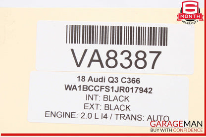 13-18 Audi Q3 Q5 Rear Right Passenger Side Door Lock Latch Actuator 8K0839016G