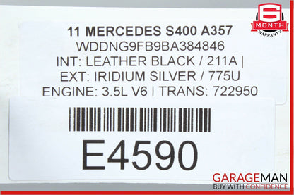 10-13 Mercedes W221 S400 Hybrid 7G-Tronic Automatic Transmission 722950 OM 105k
