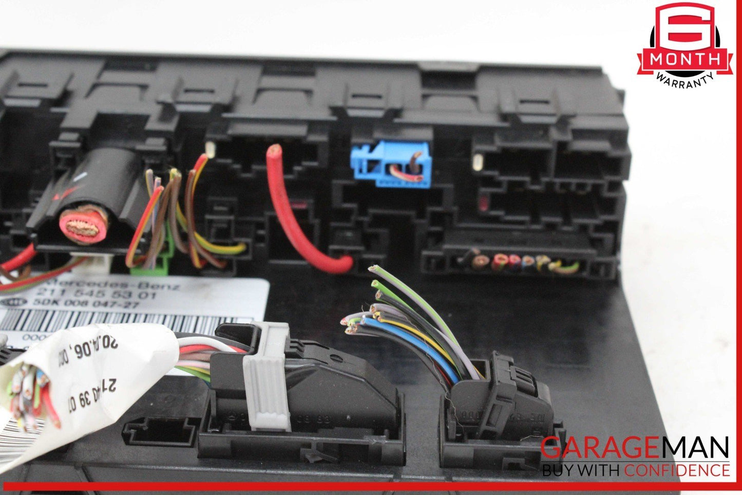 03-11 Mercedes W211 E320 CDI Trunk Fuse Relay Box Control Module 2115455301 OEM