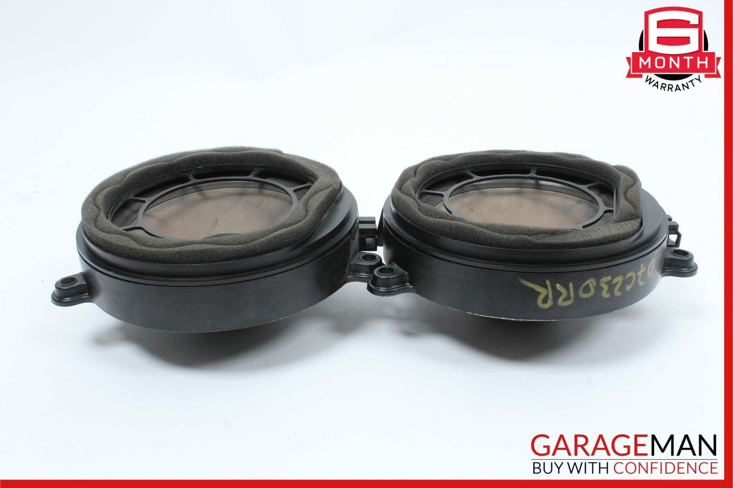01-07 Mercedes W203 C230 Rear Right & Left Side Audio Sound Door Speakers Set
