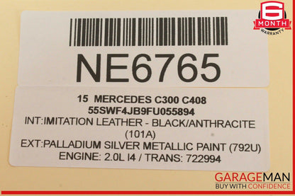 15-18 Mercedes W205 C300 Front Left Driver Side Door Control Module Unit OEM