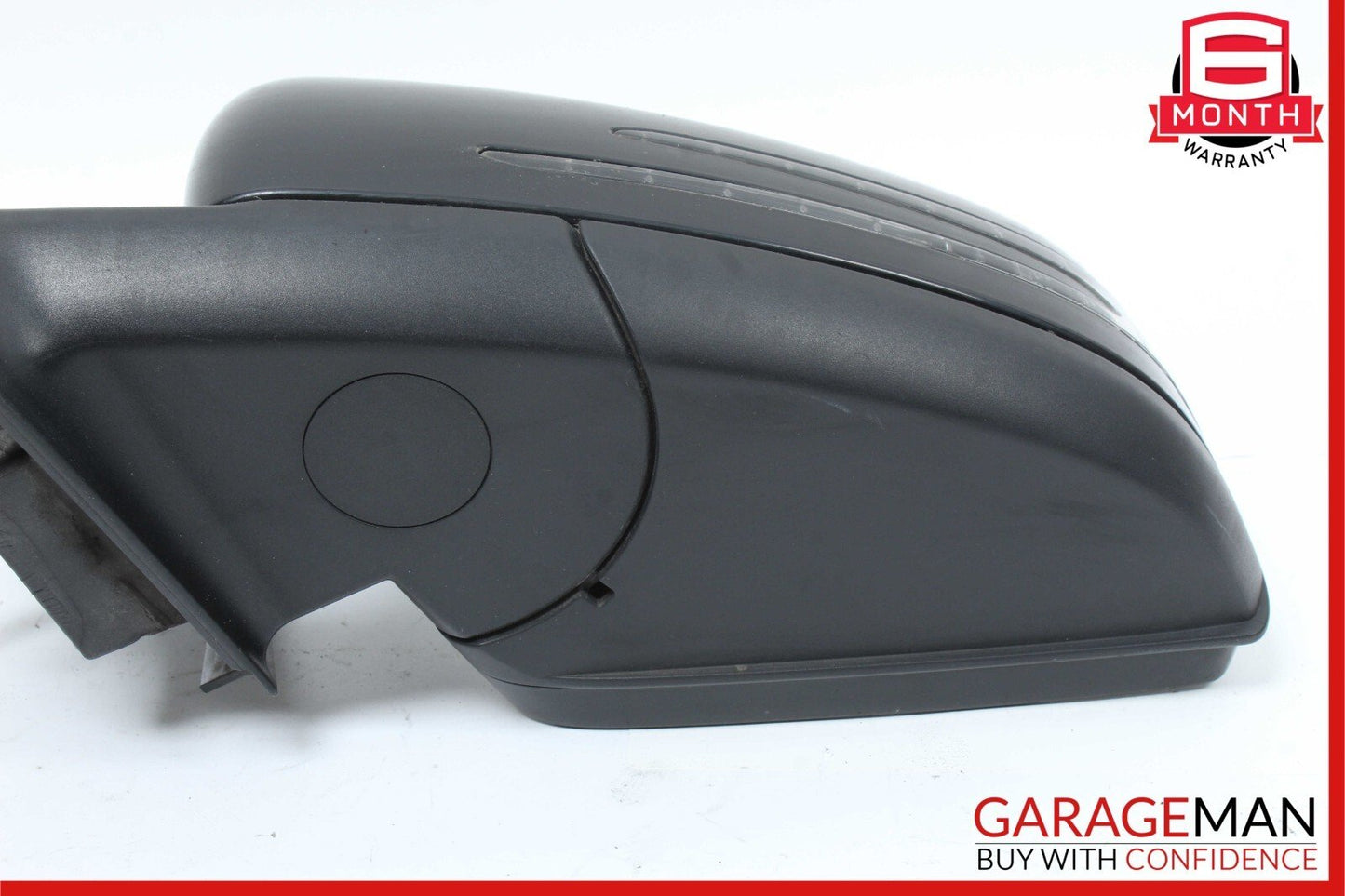 10-12 Mercedes X204 GLK350 Left Driver Side Rear View Door Mirror Black OEM