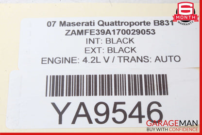02-08 Maserati Quattroporte M139 Coupe M138 CD Changer 5 Disk Player OEM