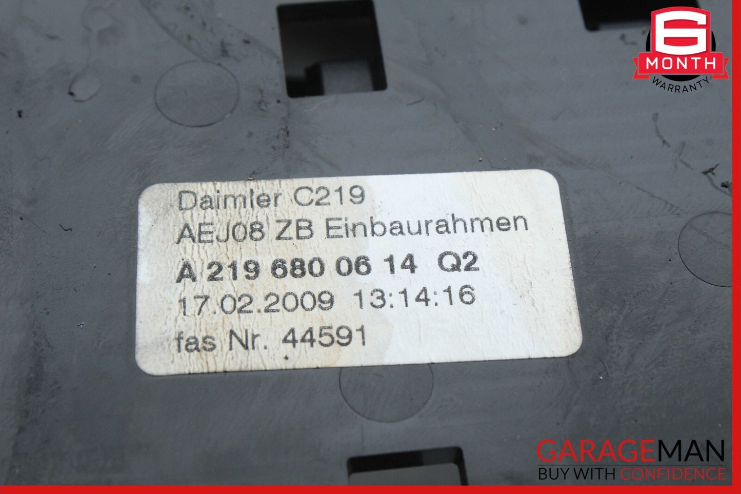 06-11 Mercedes W219 CLS500 CLS550 Hazard Control Door Lock Switch Panel OEM