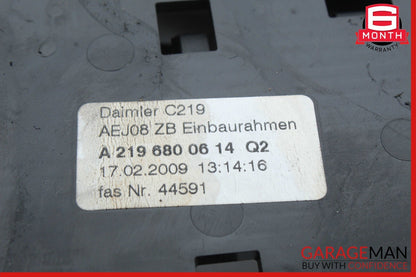 06-11 Mercedes W219 CLS500 CLS550 Hazard Control Door Lock Switch Panel OEM