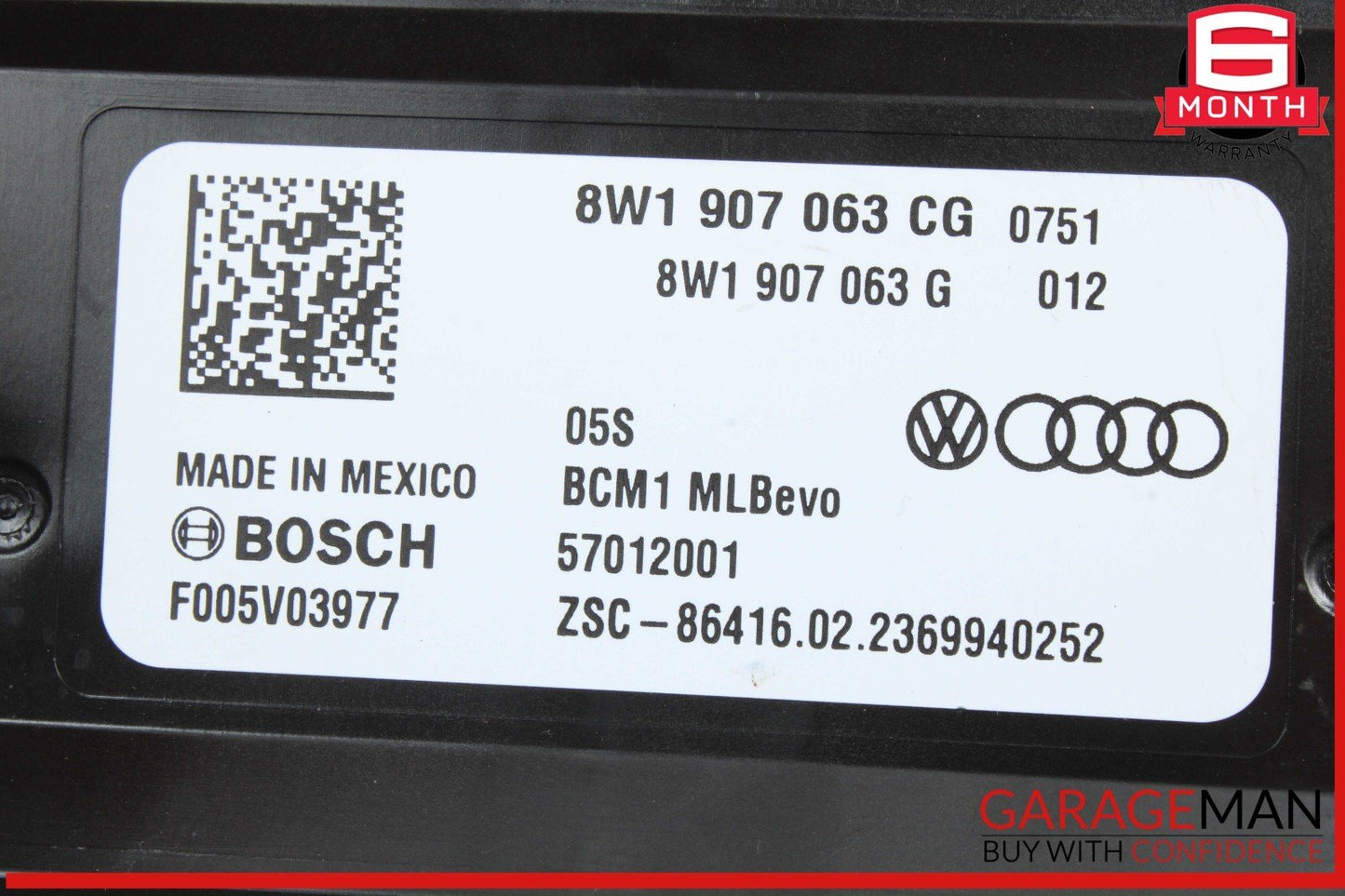 18-25 Audi Q5 SQ5 Onboard Power Supply Control Module Unit 8W1907063CG OEM
