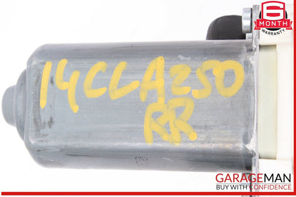 14-18 Mercedes W117 CLA250 CLA45 Rear Right Side Door Window Regulator Motor OEM