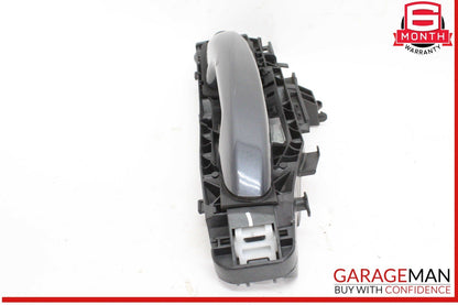 15-20 Mercedes W205 C300 Rear Left Driver Side Exterior Door Handle Gray OEM