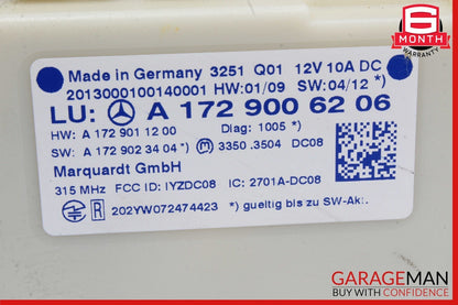 10-15 Mercedes W218 CLS500 C250 Keyless Go Entry Control Module 1729007900 OEM