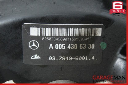 05-11 Mercedes R171 SLK350 Power Brake Booster Master Cylinder Assembly