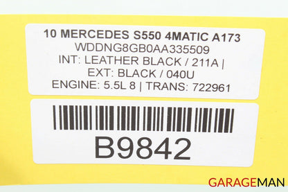 10-13 Mercedes W221 S550 S600 S63 Front Right Door Control Module 2219007501 OEM