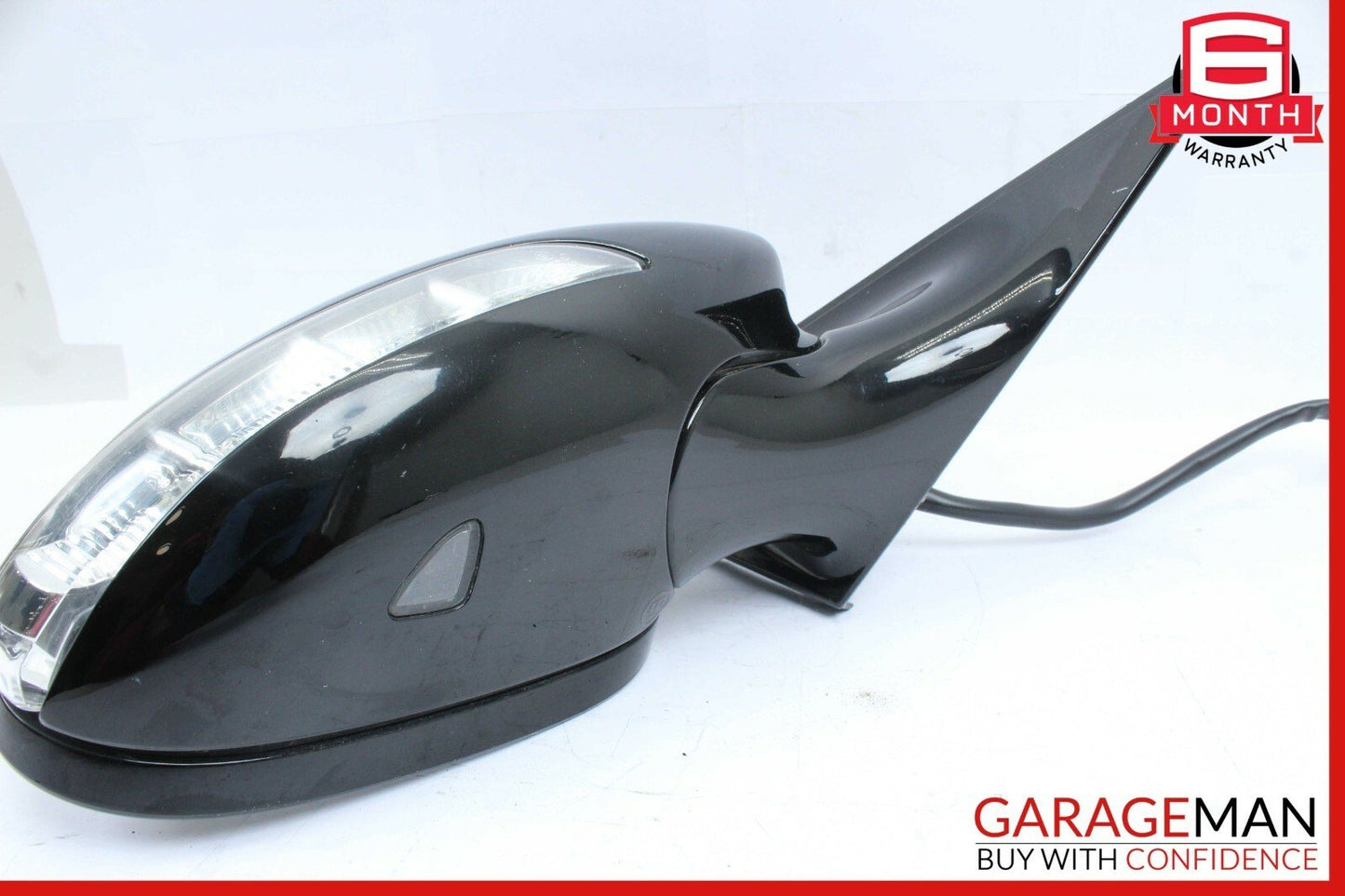 07-09 Mercedes W221 S600 Front Right Side Mirror Door Rear View Cubanite Black