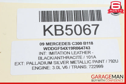 06-11 Mercedes W204 C300 Engine Motor Brake Vacuum Pump 2722300565 OEM