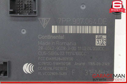 10-16 Porsche Panamera 970 Front Body Computer Control Module Unit 7PP907064DE