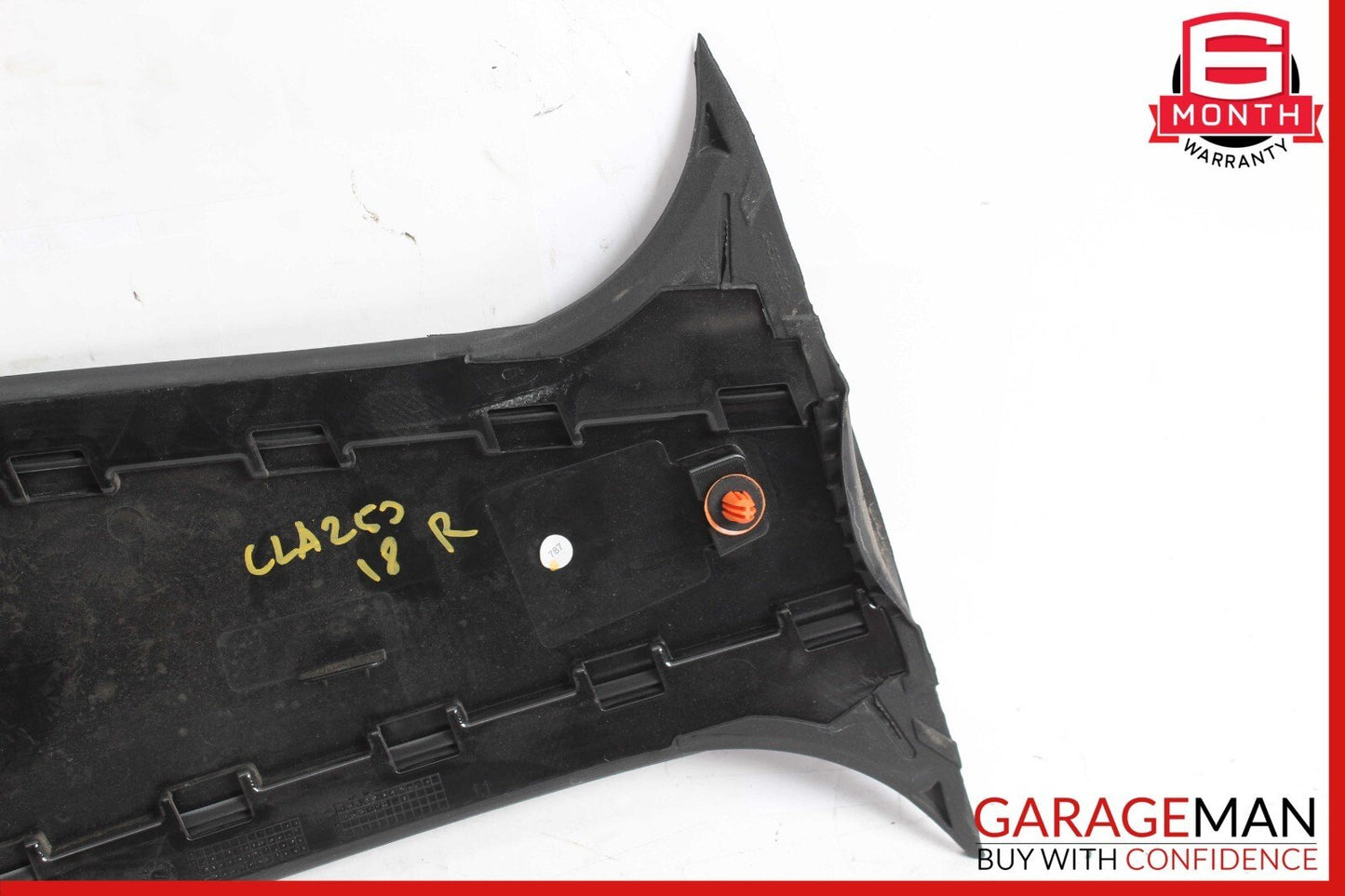14-19 Mercedes W117 CLA250 Right Side Door Upper B Pillar Trim w/ Seal OEM