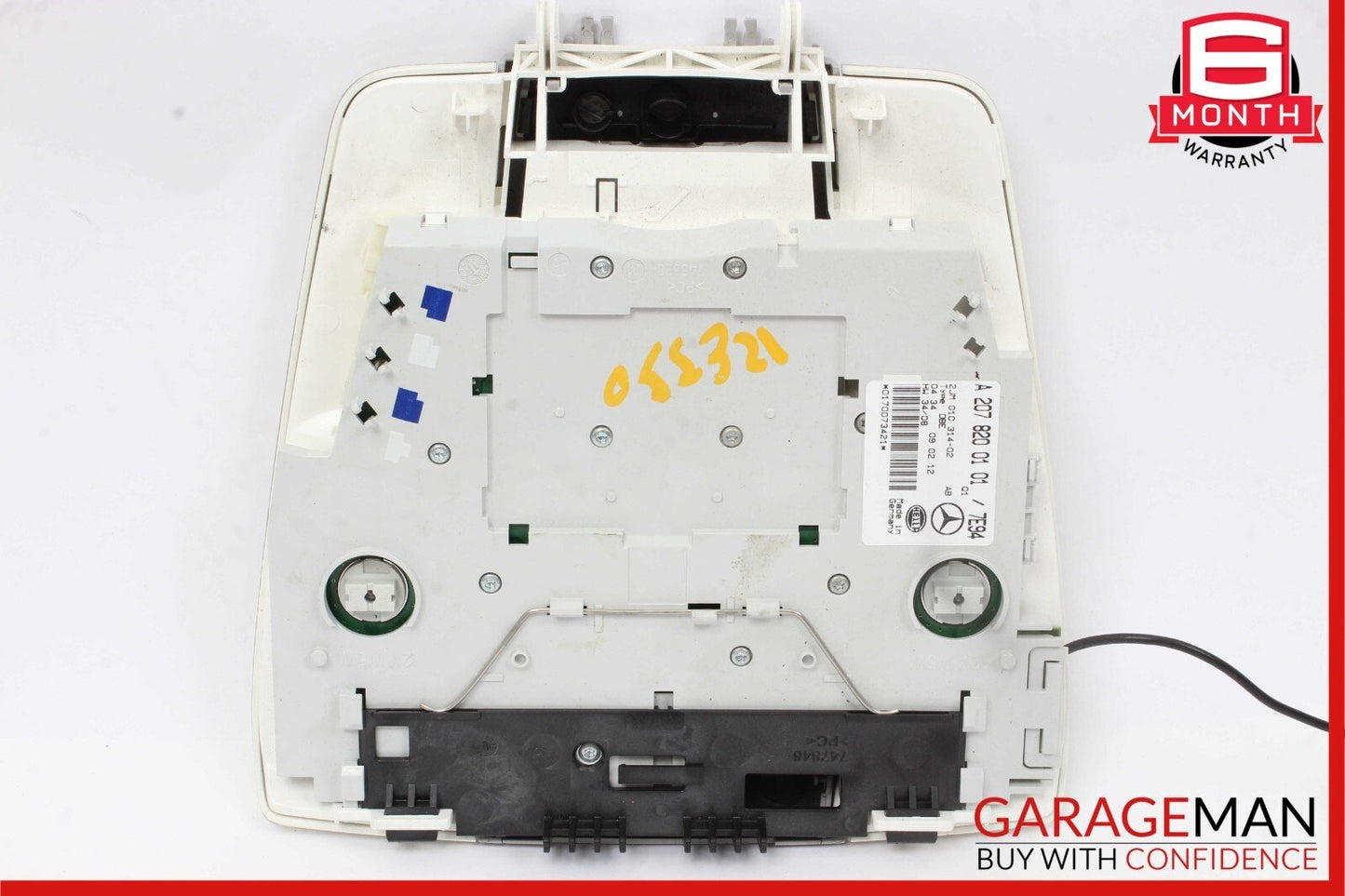 11-13 Mercedes W207 E350 E550 Convertible Overhead Reading Map Dome Light Lamp