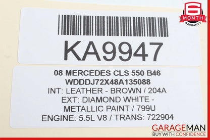 06-11 Mercedes CLS550 E550 CLS500 Rear Door Keyless Go Control Module Unit