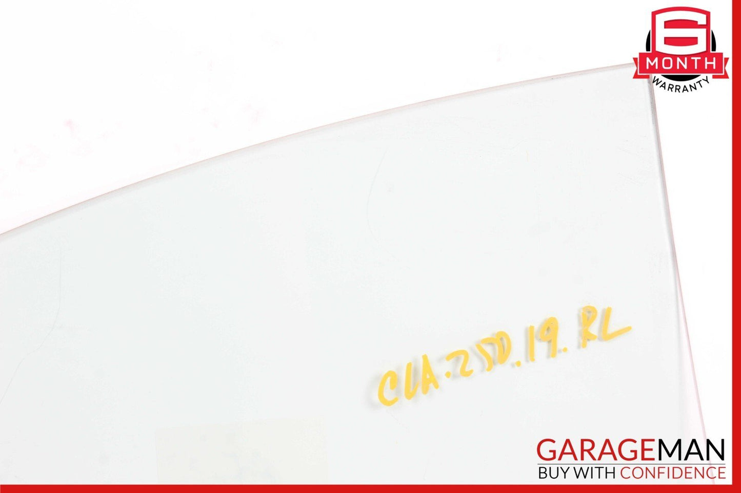 14-19 Mercedes W117 CLA250 Rear Left Driver Side Door Window Auto Glass Panel