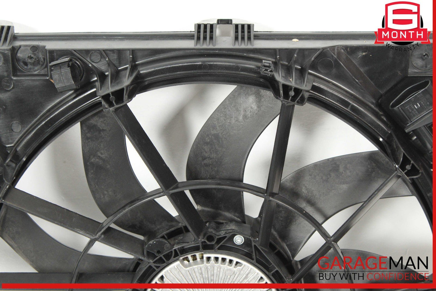 11-18 Porsche Cayenne 958 Engine Cooling Fan Motor Assembly 7P0121207A OEM