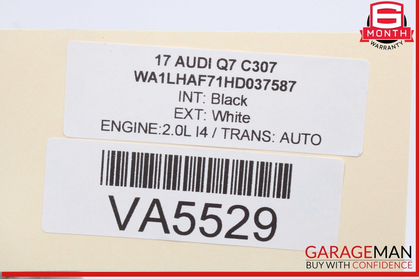 17-19 Audi Q7 Coolant Overflow Expansion Tank 4M0121403 OEM