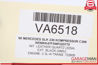 97-04 Mercedes R170 SLK230 Kompressor Amplifier AMP Bose Audio Sound 1708200189