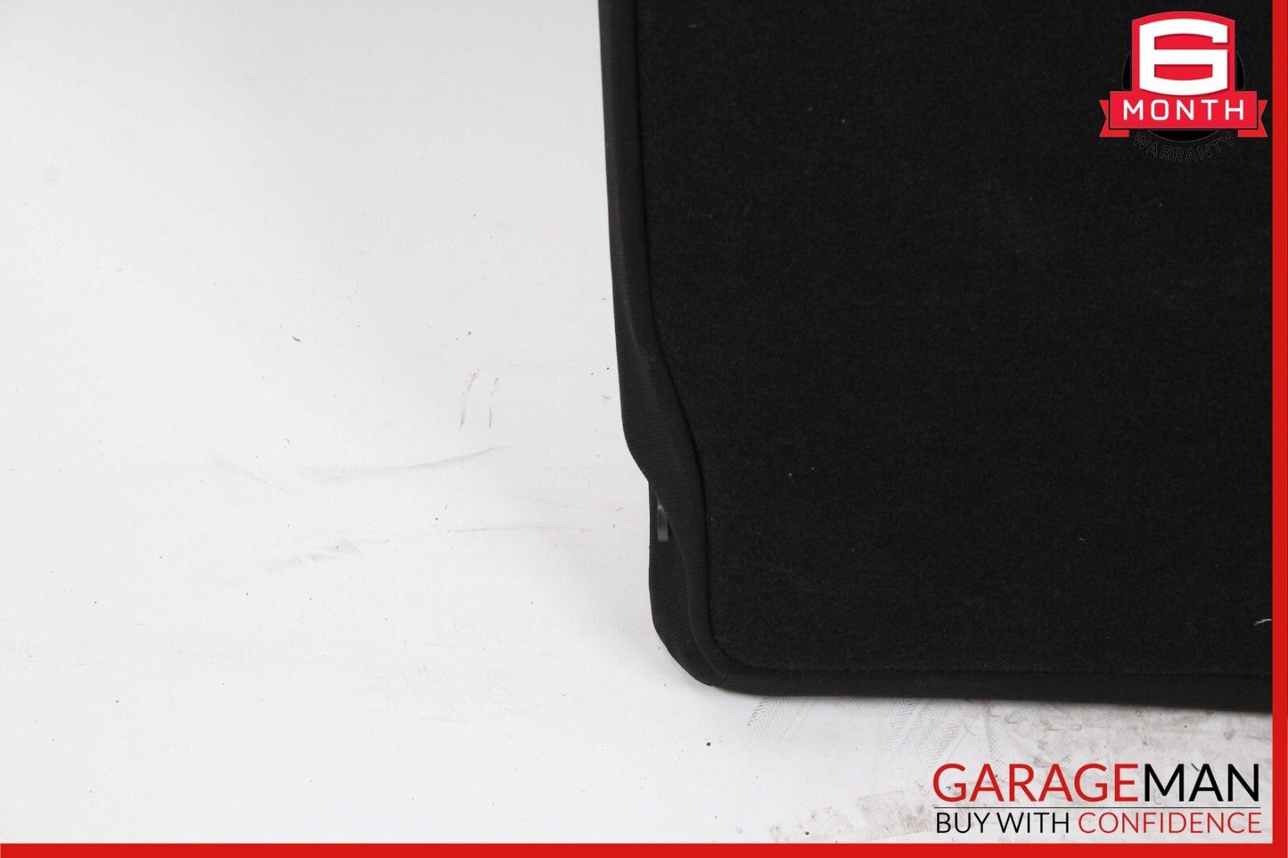 08-14 Mercedes W204 C63 AMG Sedan Rear Right Top Upper Seat Cushion Cover Black