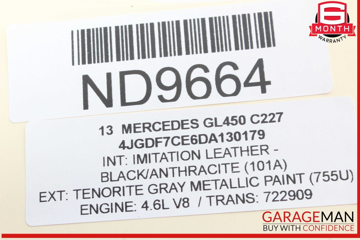 12-20 Mercedes X166 GL450 CLA45 AMG Front Right Side Door Control Module OEM