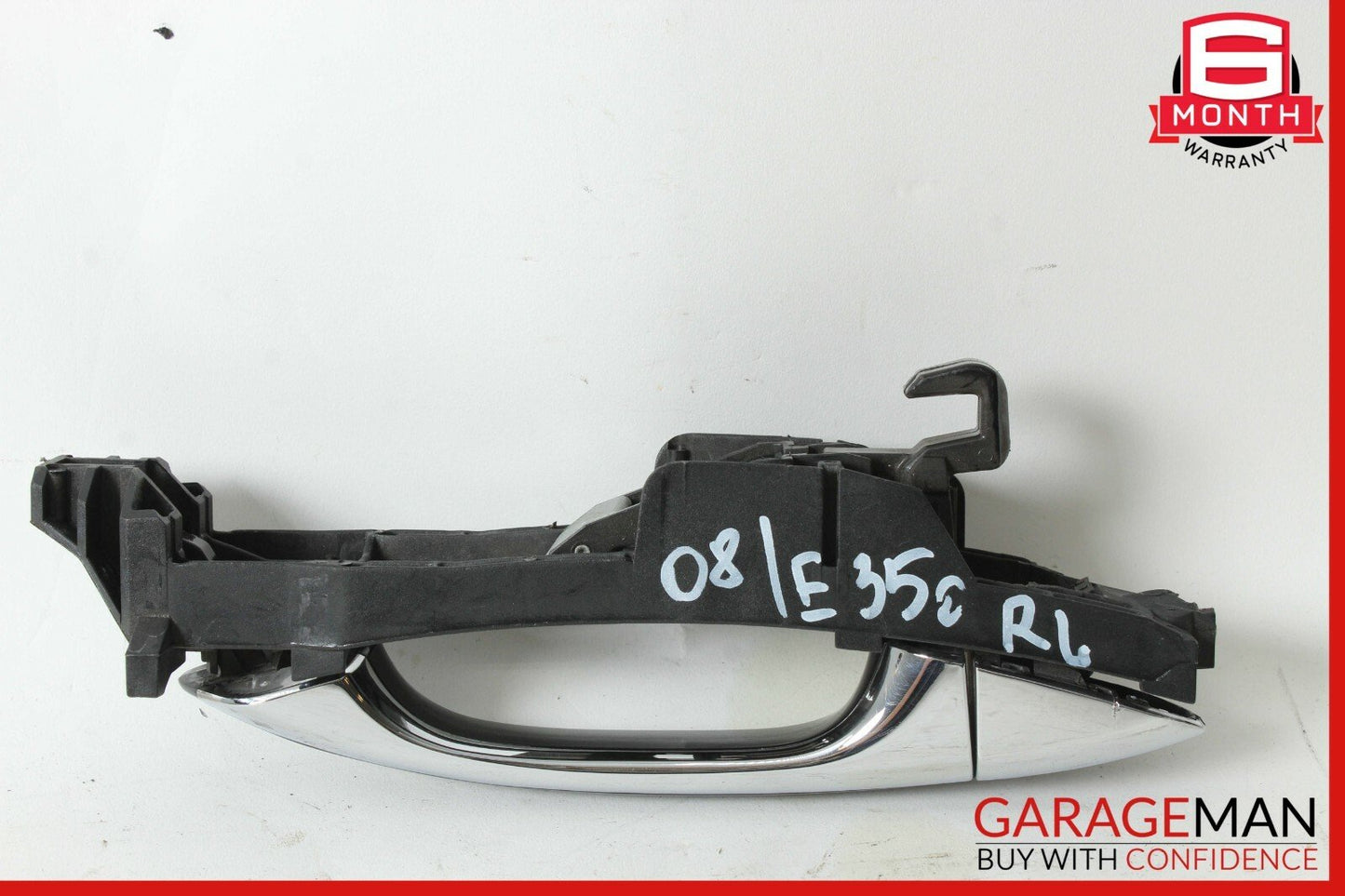 03-09 Mercedes W211 E350 E63 AMG Rear Left Side Exterior Door Handle Black OEM