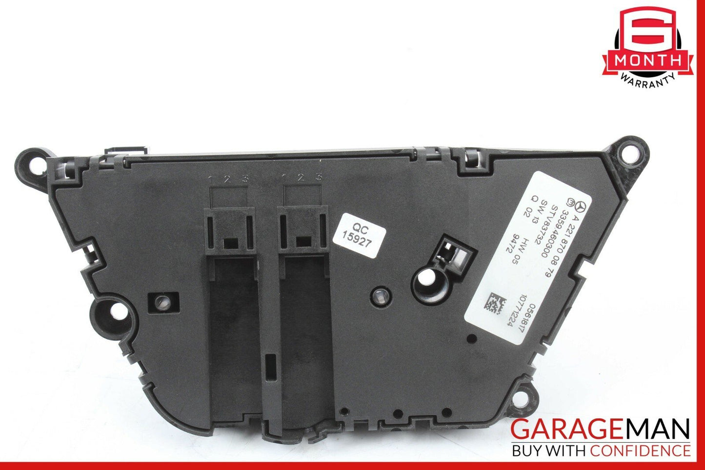 07-13 Mercedes W221 S63 AMG Rear Left Driver Seat Control Memory Switch OEM