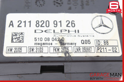05-11 Mercedes W203 C230 SL500 CL500 Anti Theft Alarm Sensor Control Module