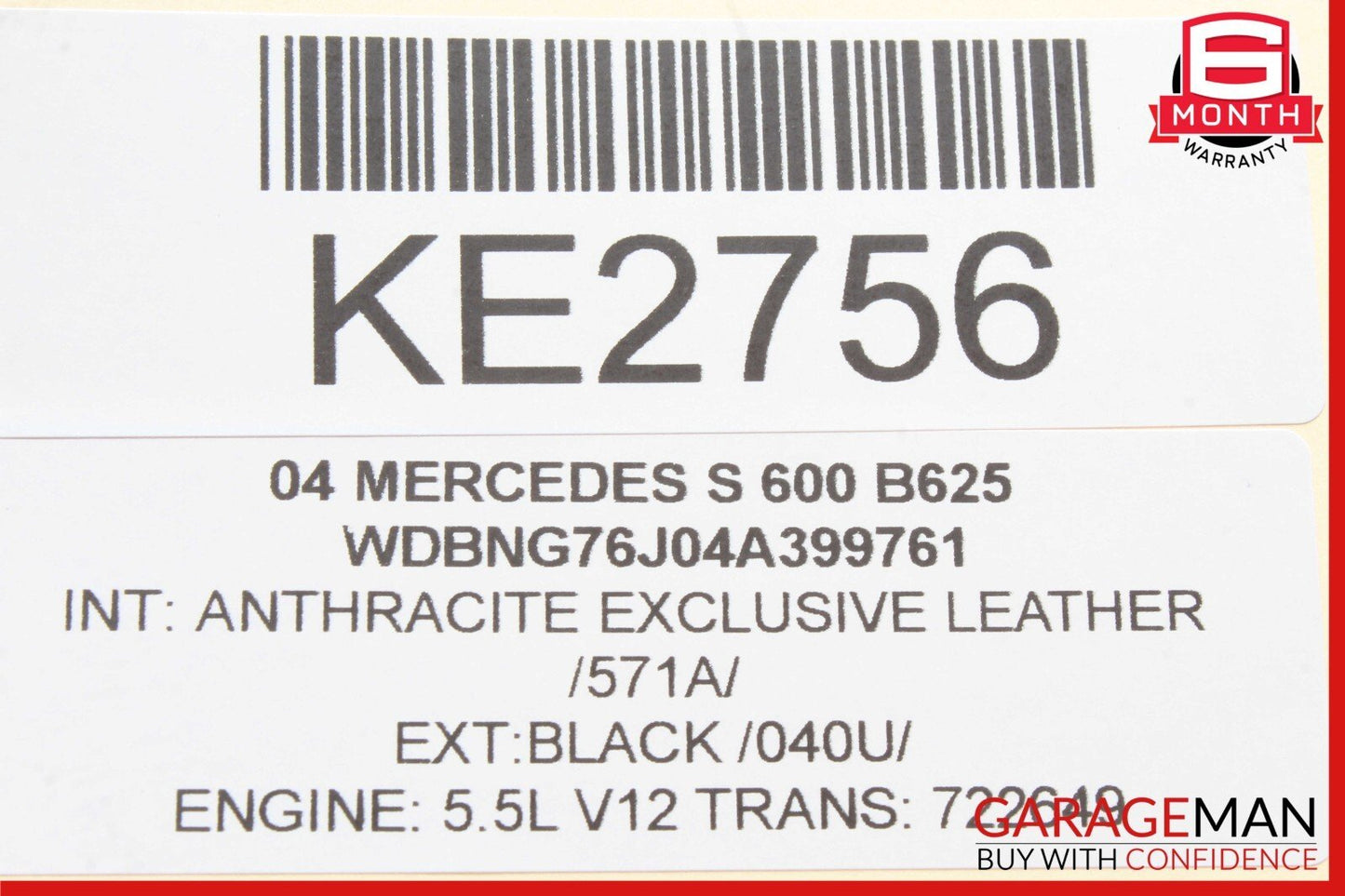 03-12 Mercedes W220 S600 SLK350 Anti Theft Alarm Signal Control Module Unit OEM