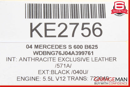 03-12 Mercedes W220 S600 SLK350 Anti Theft Alarm Signal Control Module Unit OEM
