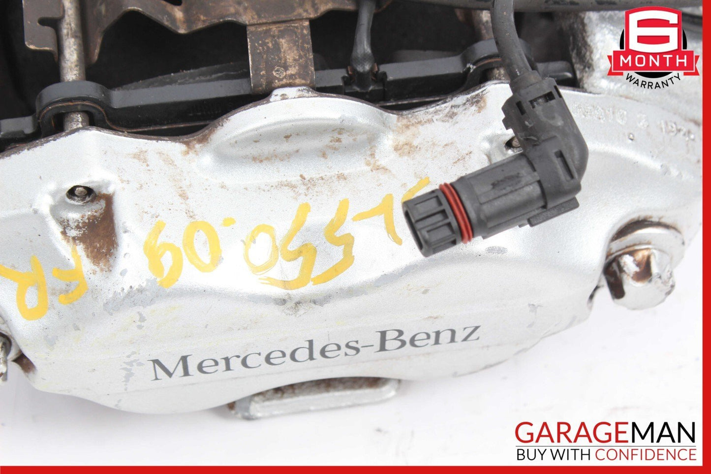 07-12 Mercedes R230 SL550 Front Left and Right Brake Caliper Calipers Set OEM