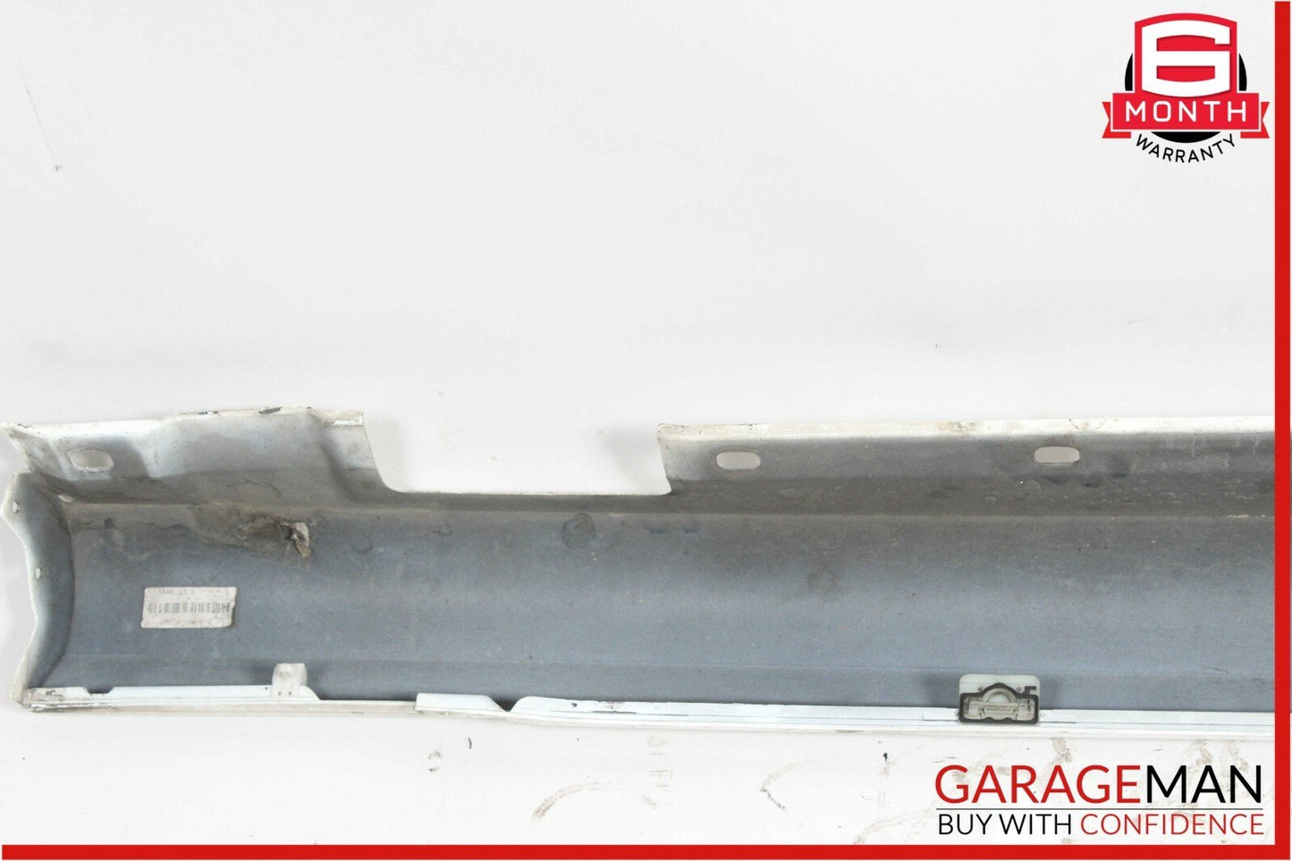 08-14 Mercedes W204 C250 AMG Sport Left Driver Side Skirt Rocker Panel White