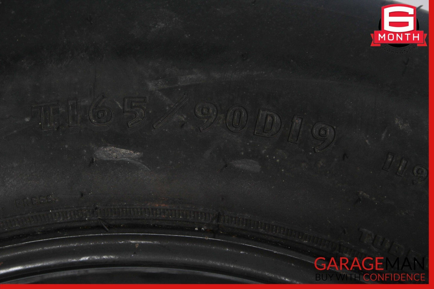 07-12 Mercedes X164 GL450 Emergency Spare Tire Wheel Donut Rim 165 90 19" OEM