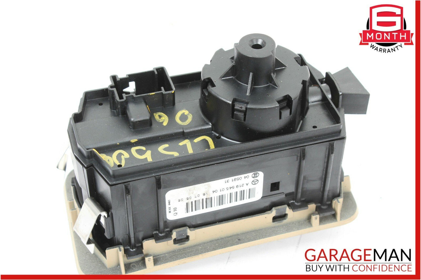 06-11 Mercedes W219 CLS500 Headlight Switch Washer 2195450104 OEM