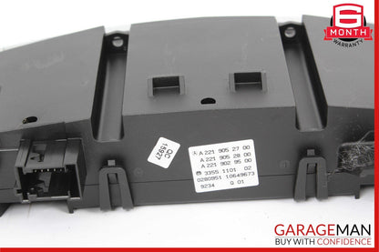 07-14 Mercedes W221 S400 CL550 A/C AC Heater Temp Climate Control Switch OEM