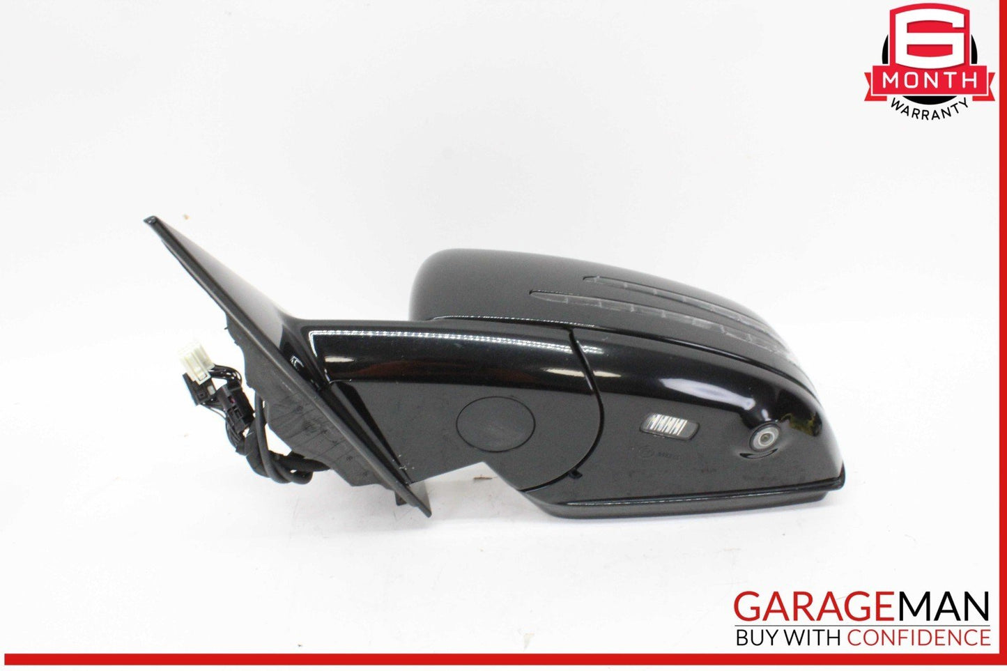 14-16 Mercedes W207 E400 Front Left Door Rear View Mirror w/ Blind Spot & Camera