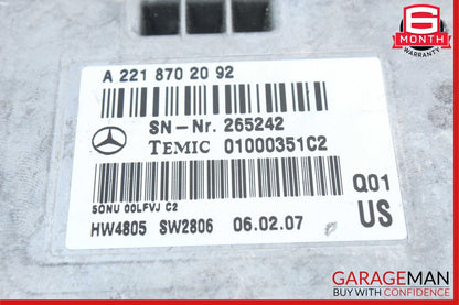 07-14 Mercedes S550 CL550 Voice Language Communication Control Module Unit