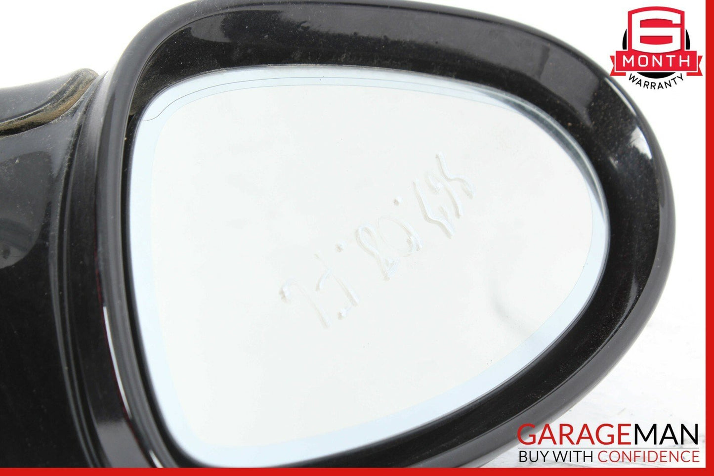 07-09 Mercedes W221 S550 Front Left Side Mirror Door Rear View Black OEM