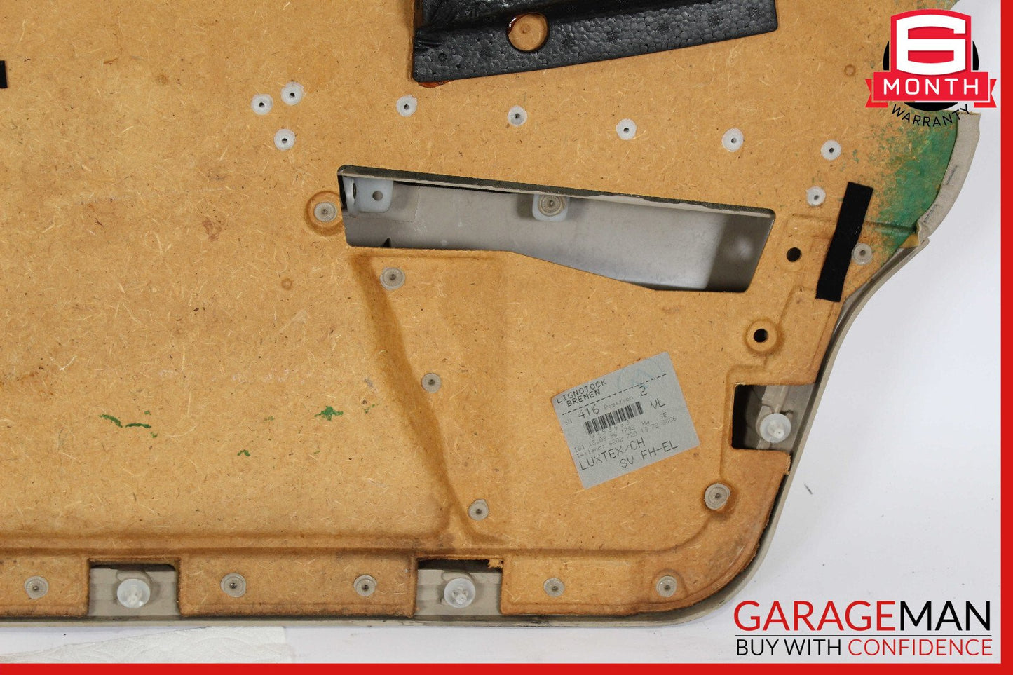 96-97 Mercedes W202 C280 Front Left Side Interior Door Panel Cover OEM