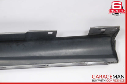 08-14 Mercedes W204 C300 C350 Left Side Skirt Rocker Moulding Cover Panel Silver