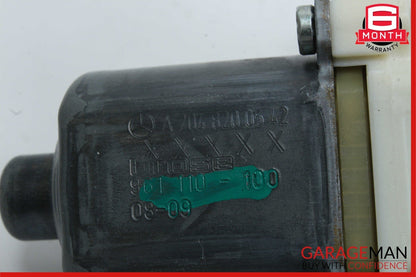 08-14 Mercedes W204 C300 Rear Right Side Door Window Regulator Motor Unit OEM