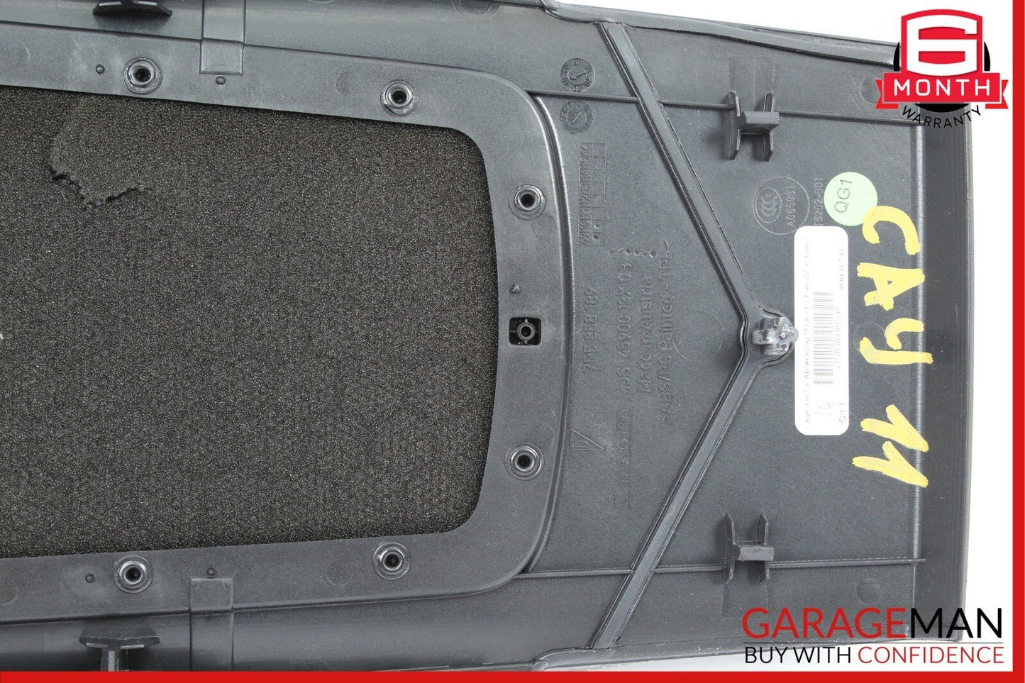 11-18 Porsche Cayenne 958 S Center Dash Speaker Trim Cover Black OEM