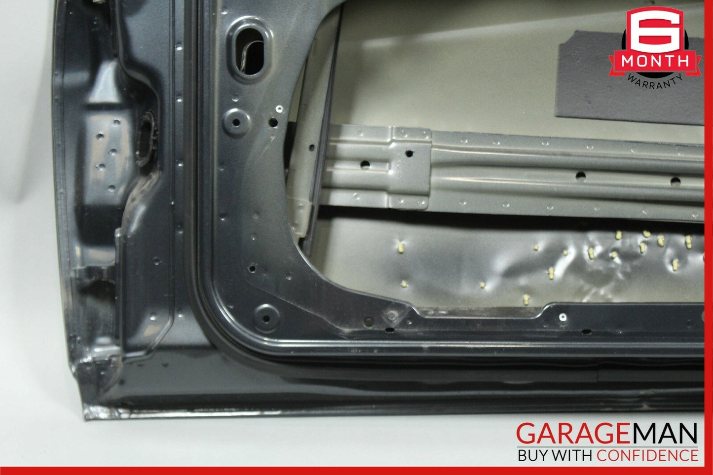 12-14 Mercedes W204 C250 Coupe Front Right Side Exterior Door Shell Frame Gray