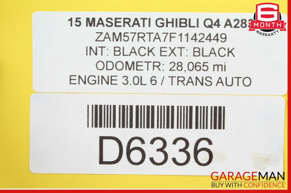 14-17 Maserati Ghibli Rear Right Passenger Side Control Arm Bar Link 670006273