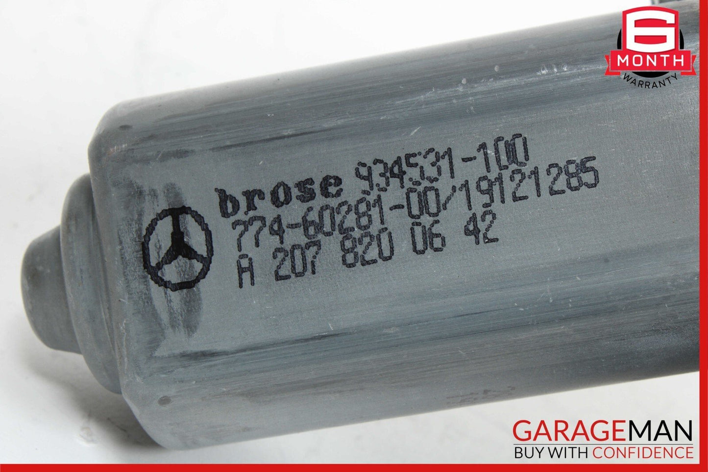 10-16 Mercedes W212 E350 Rear Right Side Door Window Regulator Motor Unit OEM