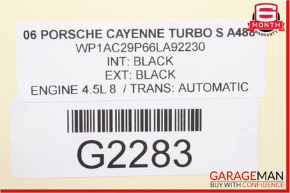 03-10 Porsche Cayenne 955 957 Front Right & Left Hood Hinge Bracket Brackets Set